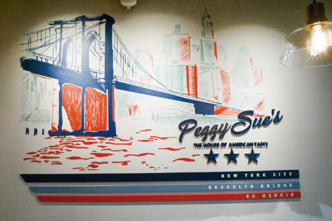 Peggy Sue´s puente de brooklyn terminado